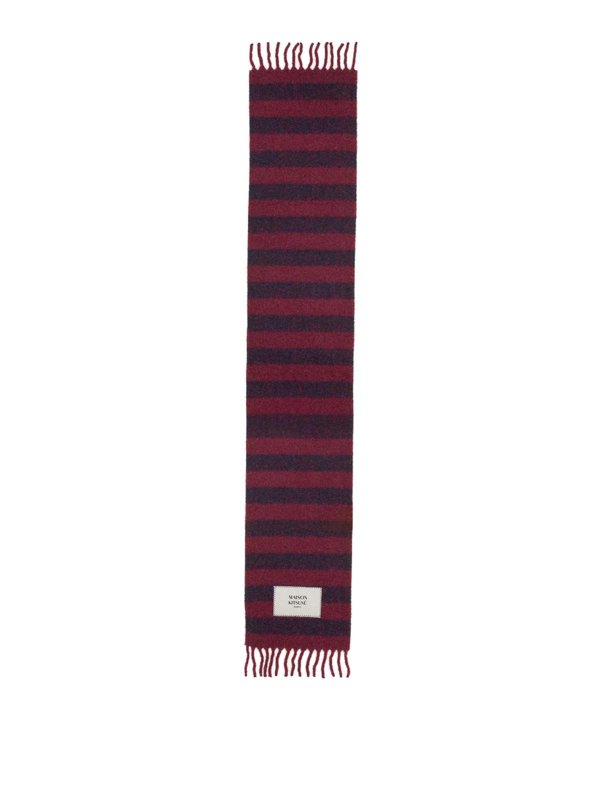 MAISON KITSUNÉ: scarves - Scarf With Logo