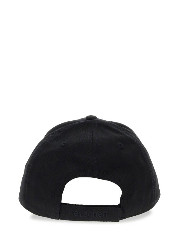 The Best Shops NEIL BARRETT: hats & caps - Baseball Hat With Logo