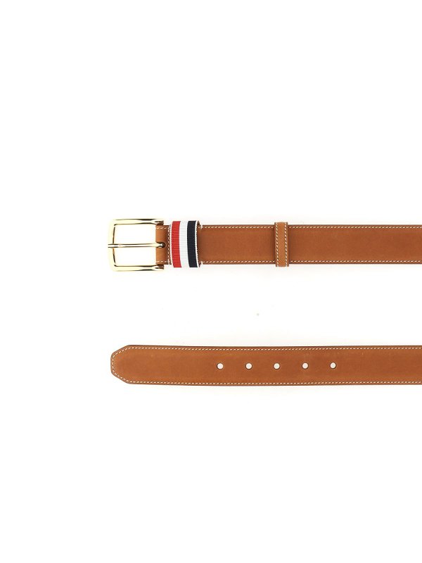 The Best Shops THOM BROWNE: belts - Belt With Rwb Loop