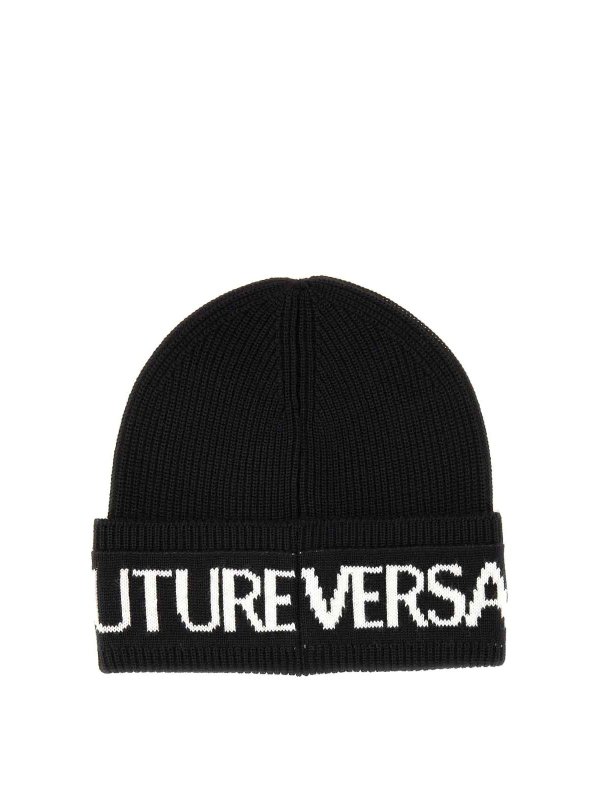 Versace Jeans Couture: Gorros - Gorro - Negro