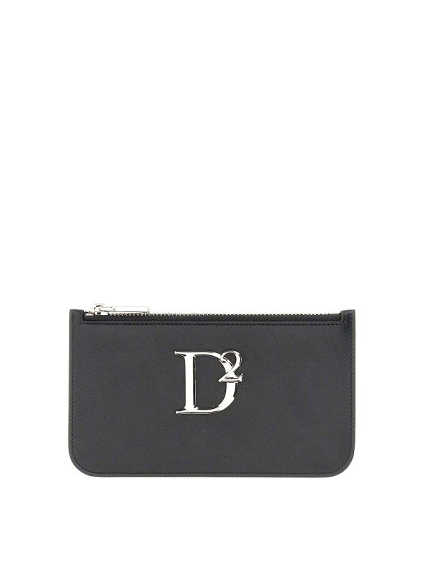 DSQUARED2: clutches - Pouch With Logo