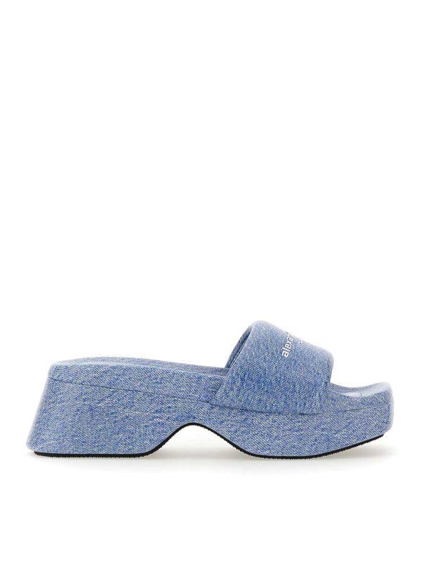ALEXANDER WANG: sandals - Sandal With Logo