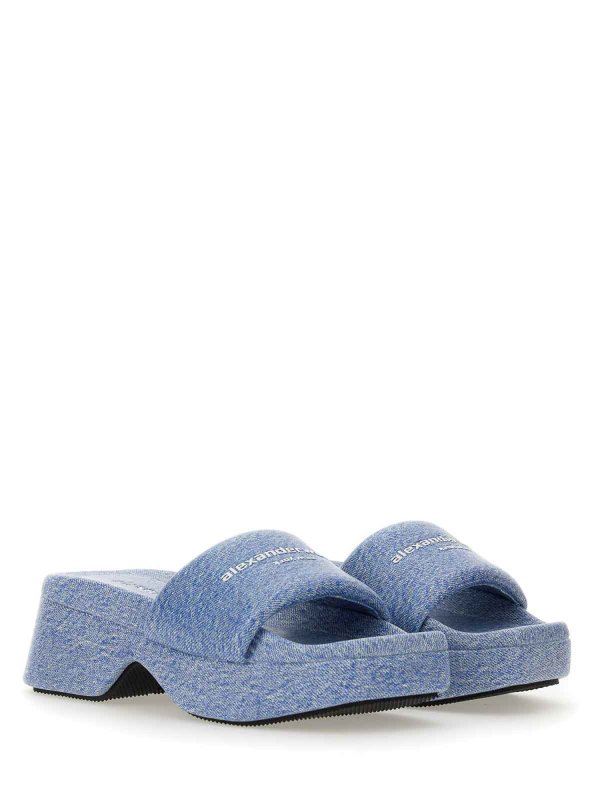 ALEXANDER WANG: sandals online - Sandal With Logo