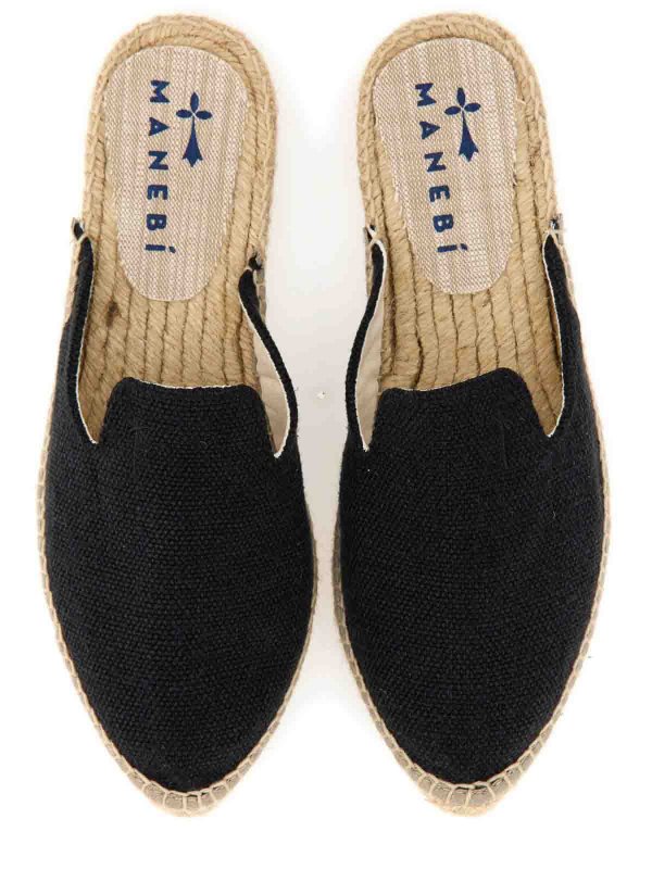Logo espadrilles shop online: MANEBI