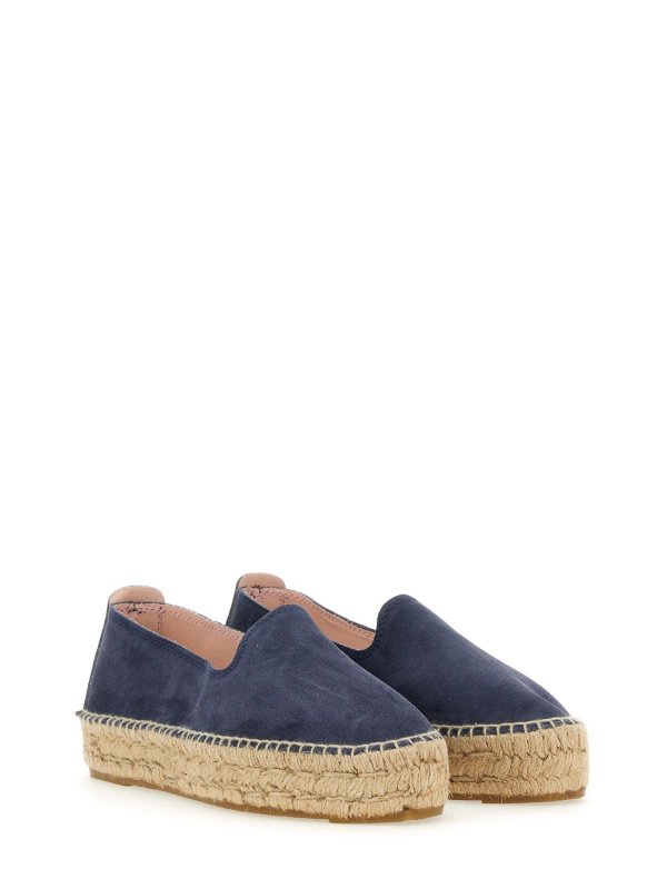 The Best Shops MANEBI: flat shoes - Leather Espadrilles