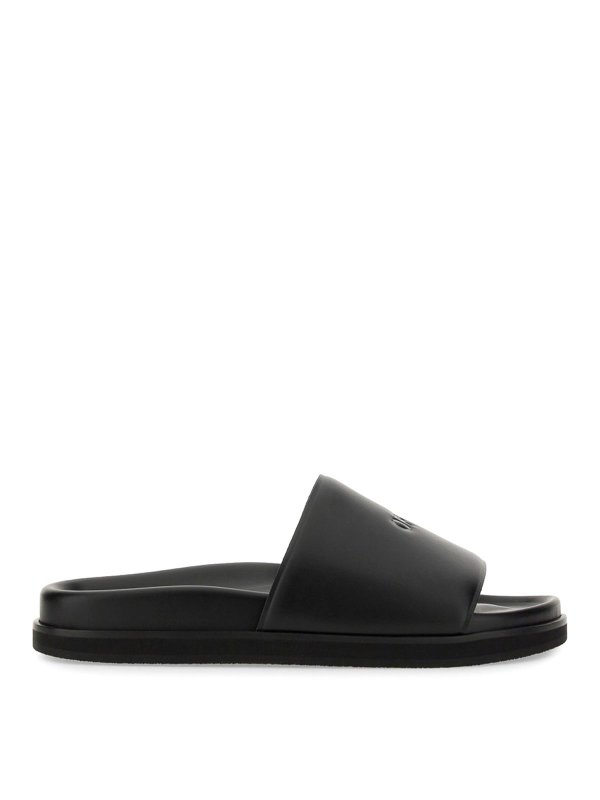 OFF-WHITE: Sandales - Sandales - Noir