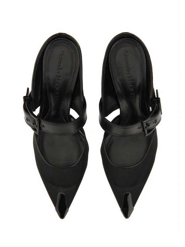ALEXANDER MCQUEEN: sandals online - Punk Sandal With Buckle