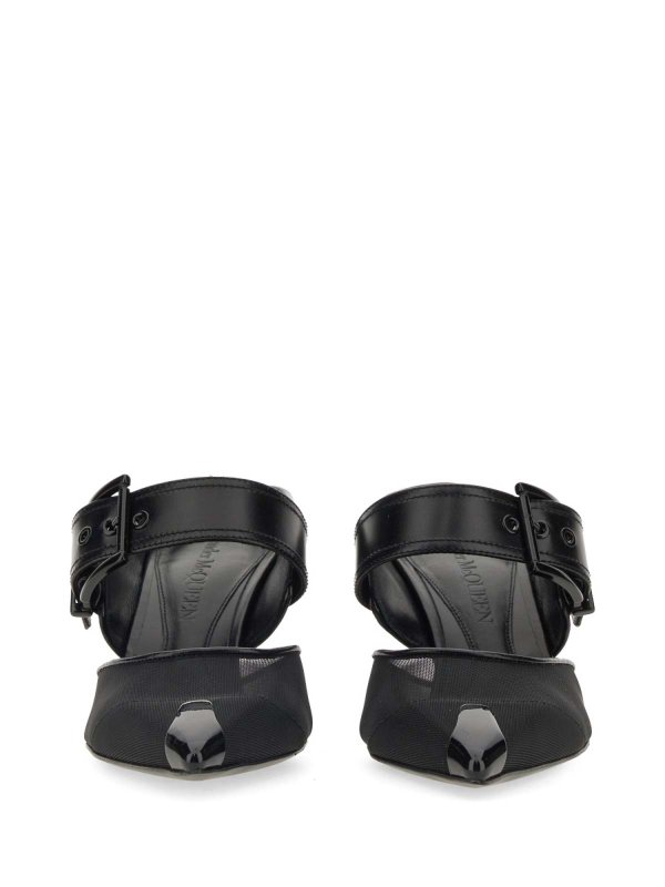 The Best Shops ALEXANDER MCQUEEN: Punk Sandal With Buckle