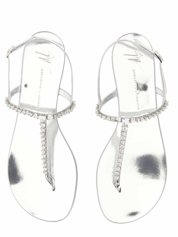 GIUSEPPE ZANOTTI: Sandalen online - Sandalen - Silber