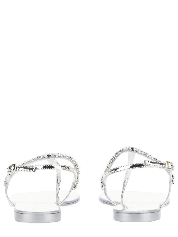 The Best Shops GIUSEPPE ZANOTTI: Sandalen - Sandalen - Silber