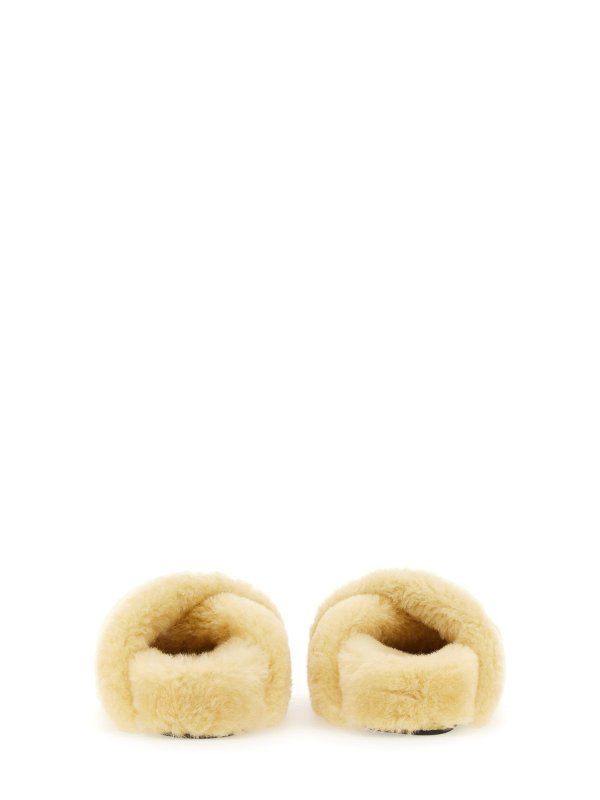 The Best Shops JIL SANDER: sandals - Shearling Sandal