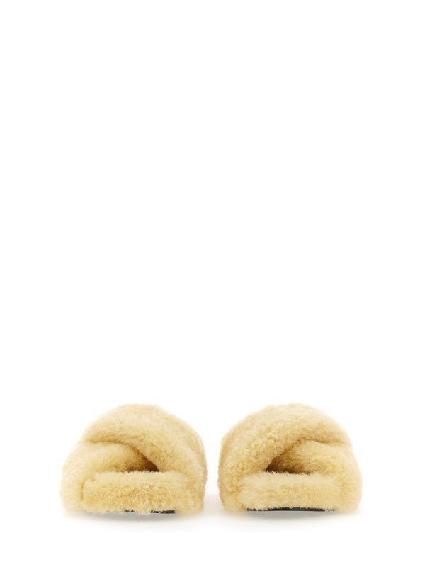 Shearling Sandal shop online: JIL SANDER