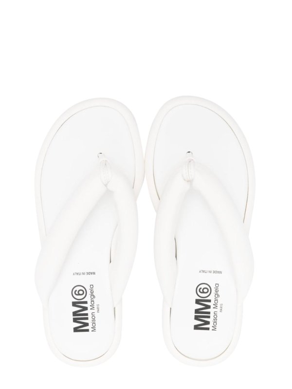 MM6 MAISON MARGIELA: sandals online - Padded Thong Sandals