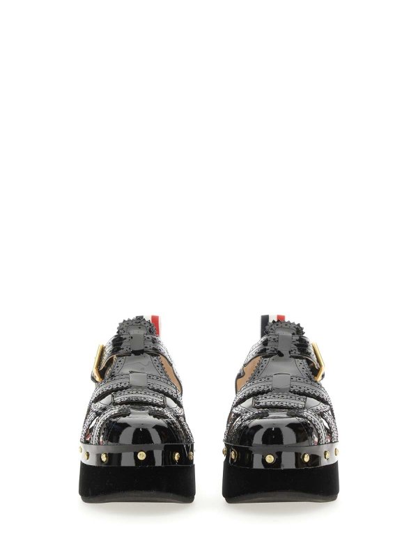 THOM BROWNE: sandals online - Heeled Sandal