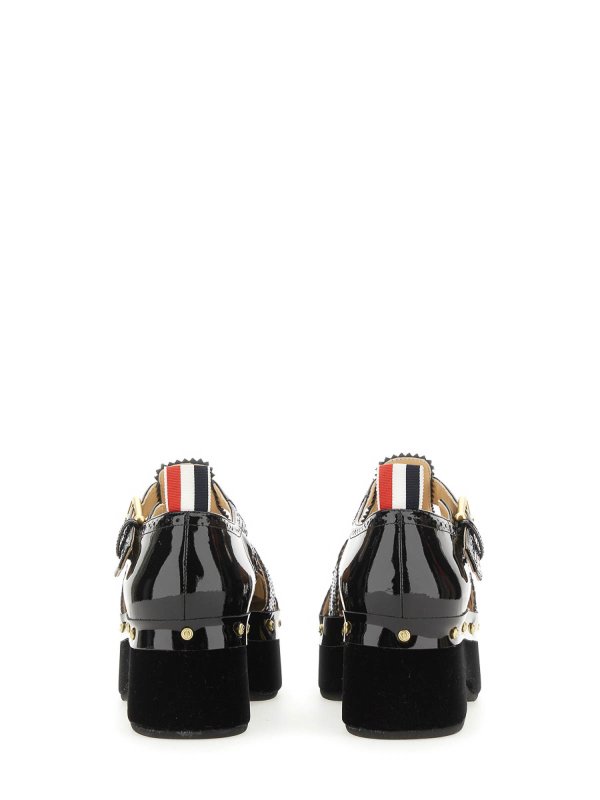 The Best Shops THOM BROWNE: sandals - Heeled Sandal