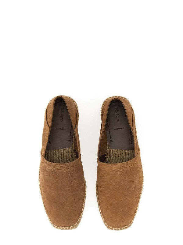 TOM FORD: Espadrilles online - Ballerines - Marron Clair