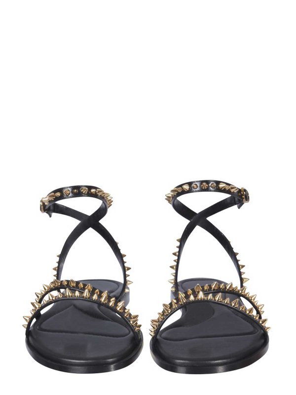 ALEXANDER MCQUEEN: Sandalias online - Sandalias - Negro