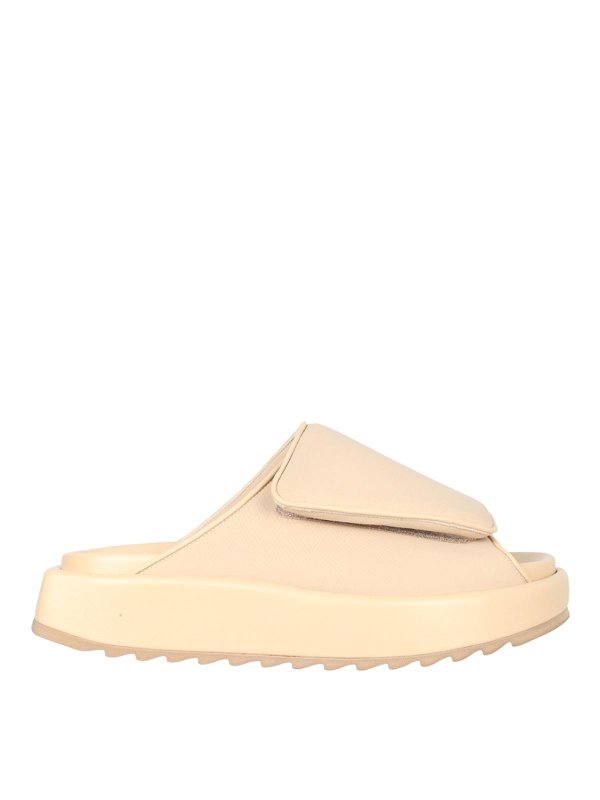 GIA BORGHINI: sandals - Gia 1 Puffy Sandals
