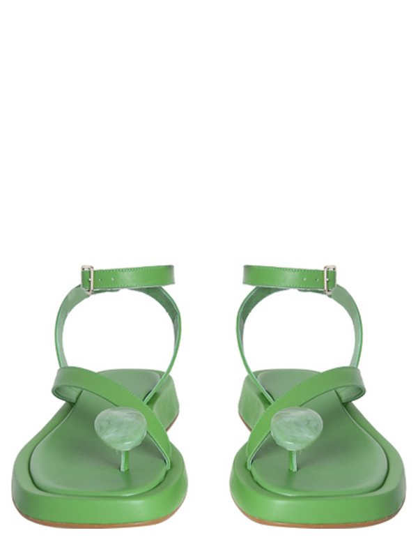 GIA BORGHINI: Sandalen online - Sandalen - Grün