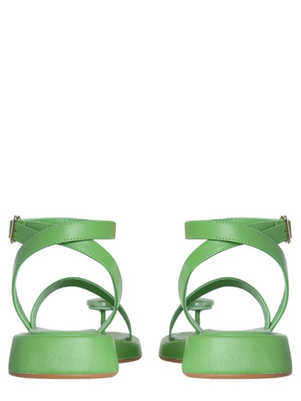 The Best Shops GIA BORGHINI: Sandalen - Sandalen - Grün
