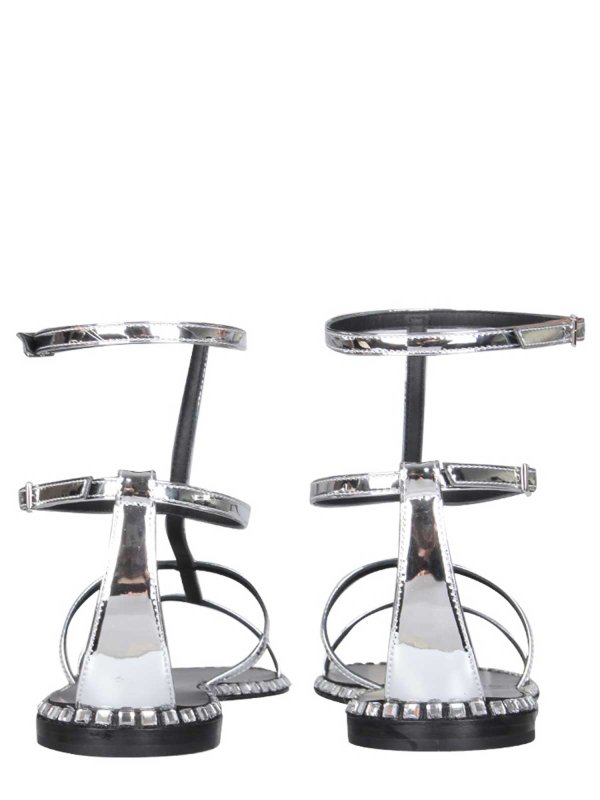 The Best Shops GIUSEPPE ZANOTTI: ballerine - Sandali gladiatore piatti