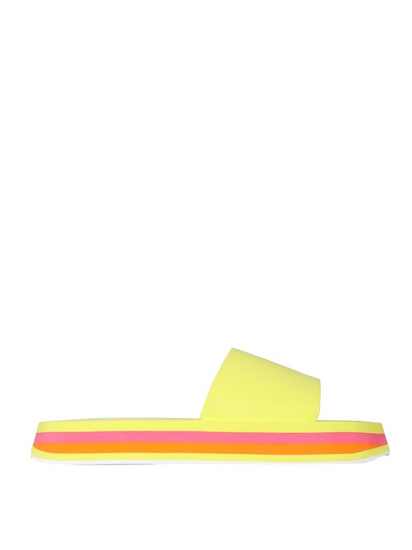 m.s.g.m.: sandals - Slide Platform sandalss