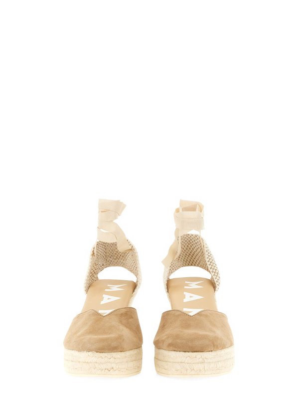 MANEBI: Sandalen online - Sandalen - Hellgrau