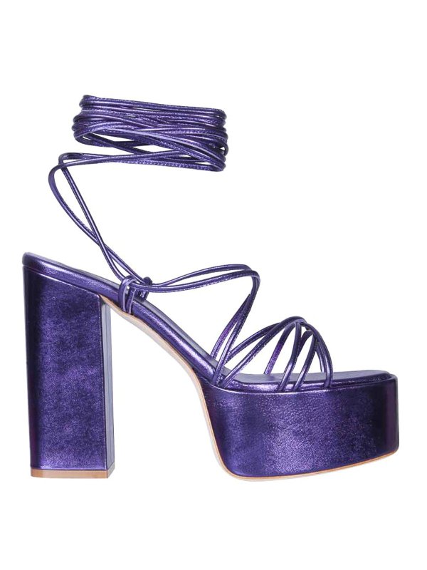 Paris Texas: Sandalen - Espadrilles - Lila