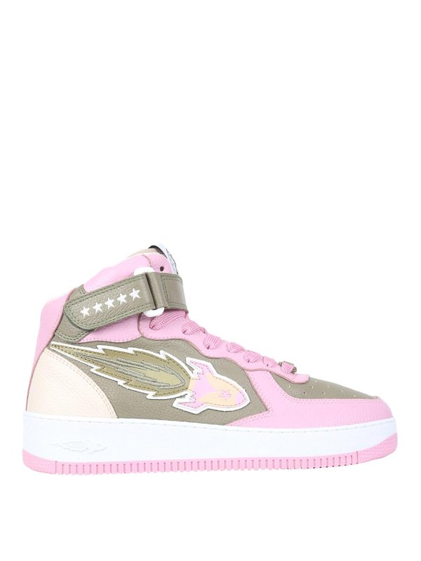 ENTERPRISE JAPAN: trainers - Rocket Mid Sneakers