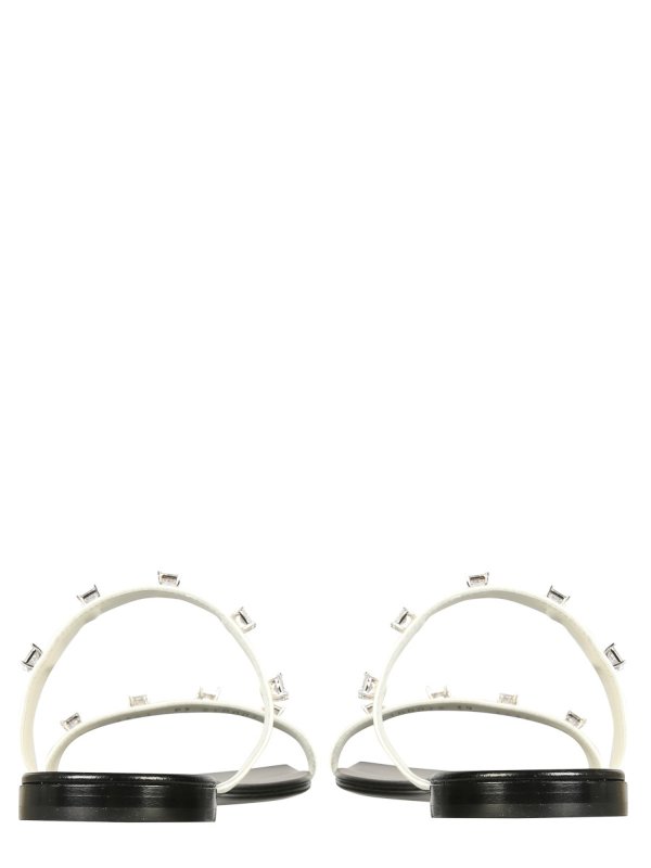 The Best Shops GIUSEPPE ZANOTTI: sandali - Sandali Bassi Con Pietre