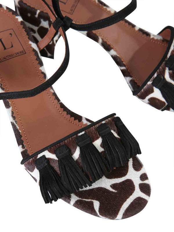 Sandals With Animal Print shop online: L