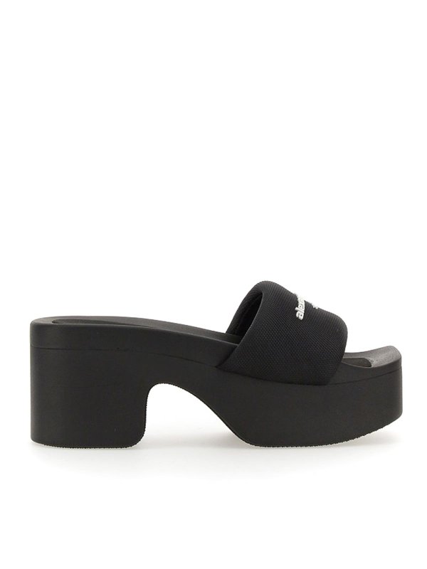 ALEXANDER WANG: Sandalen - Sandalen - Schwarz