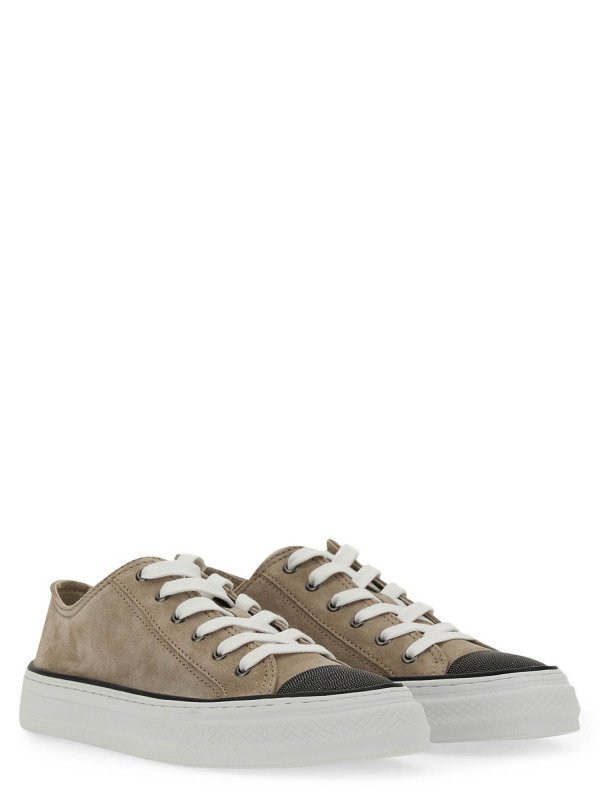 BRUNELLO CUCINELLI: trainers online - Sneakers With Precious Toe