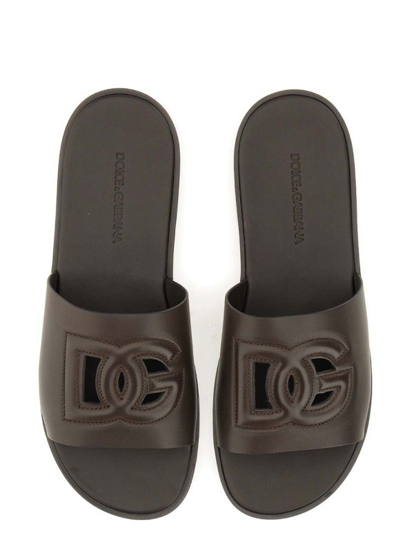Sandal With Logo shop online: DOLCE & GABBANA