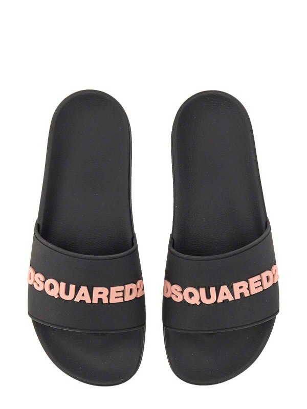 DSQUARED2: Sandales online - Sandales - Noir