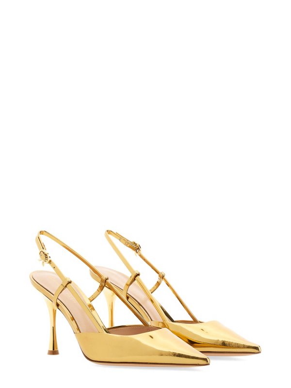Gianvito Rossi: court shoes online - Slingback Ascent
