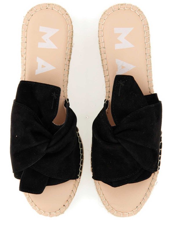 Sandalo con nodo shop online: MANEBI