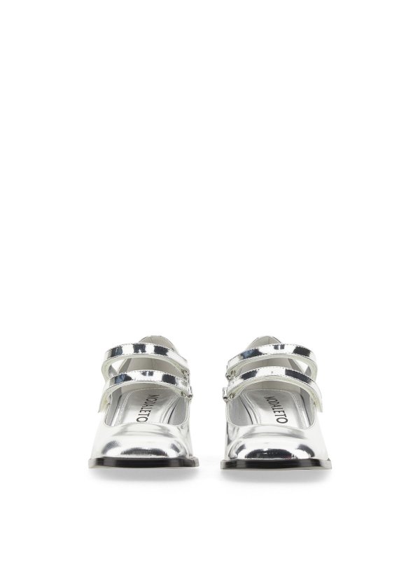 The Best Shops NODALETO: Sandalen - Sandalen - Silber