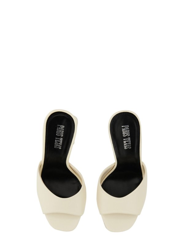 Paris Texas: Zapatos chinelas online - Chinelas - Blanco