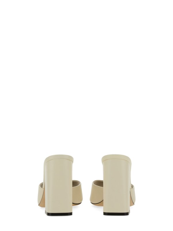 The Best Shops Paris Texas: Zapatos chinelas - Chinelas - Blanco