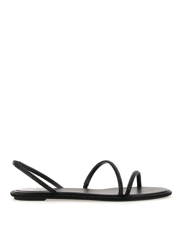 RENE CAOVILLA: サンダル - サンダル - 黒
