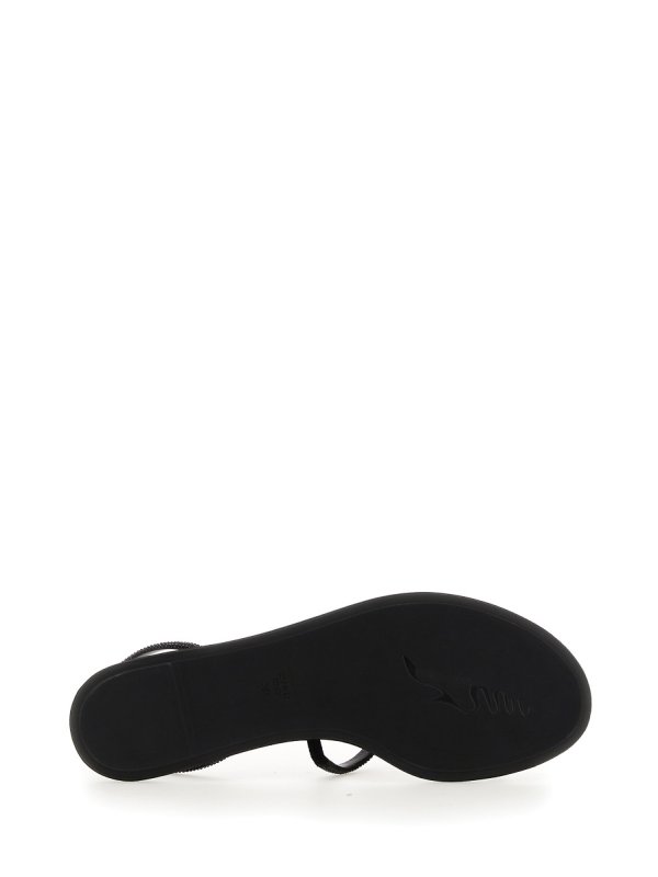 サンダル - 黒 shop online: RENE CAOVILLA