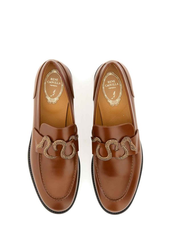 RENE CAOVILLA: Mokassins und Slippers online - Mokassins - Beige