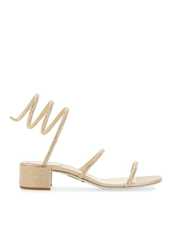 RENE CAOVILLA: Sandalen - Sandalen - Gold