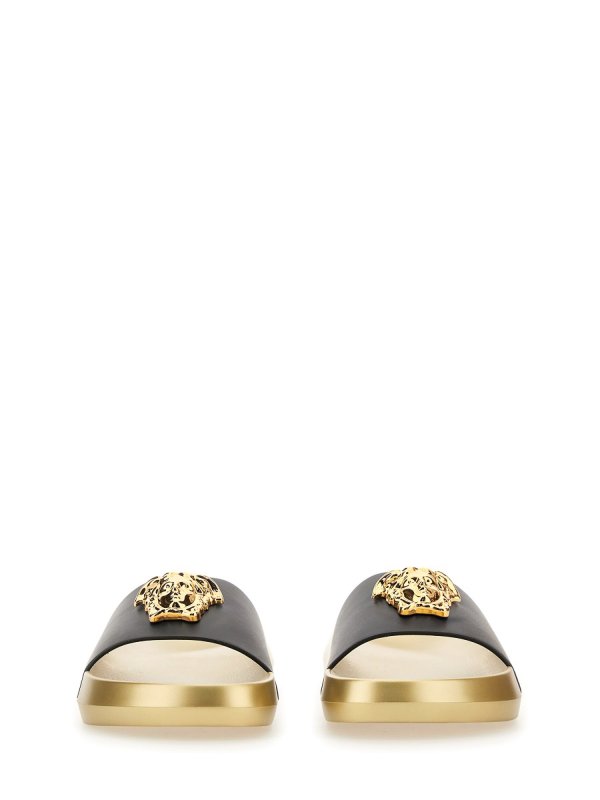 Medusa sandals shop online: VERSACE
