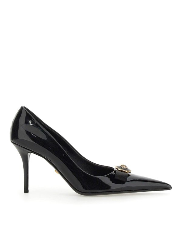 VERSACE: court shoes - Gianni Ribbon Pumps