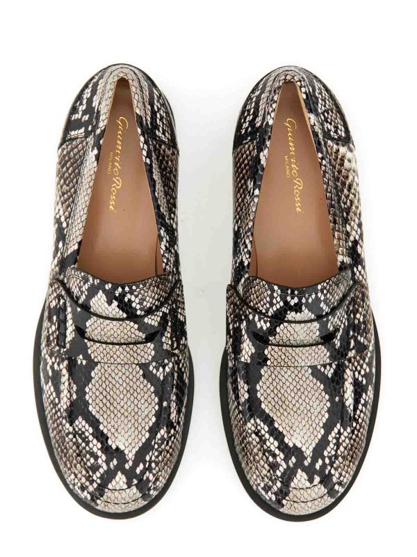 Gianvito Rossi: Loafers & Slippers online - Borneo Leather Loafer