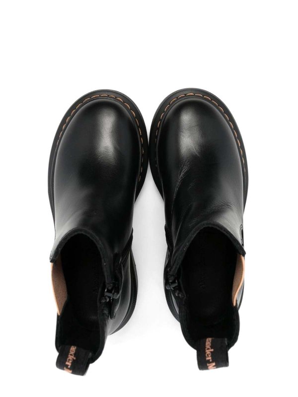 The Best Shops ALEXANDER MCQUEEN: ブーツ - ブーツ - 黒