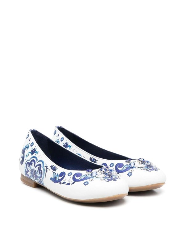 DOLCE & GABBANA: Bailarinas - Bailarinas - Azulejos