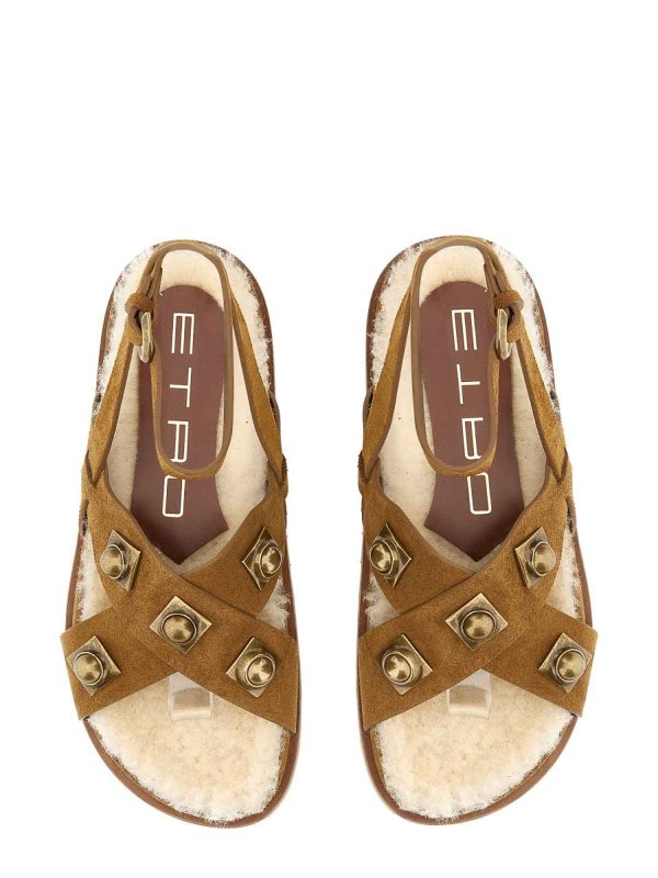 ETRO: sandals online - Crown Me sandals